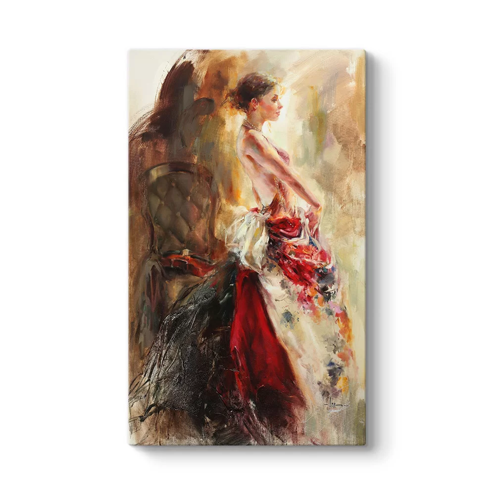 Elegance Woman Tablo - Model 35